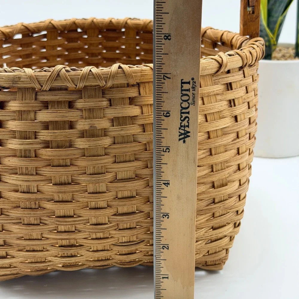 Vintage Hand-Woven Rattan 12
